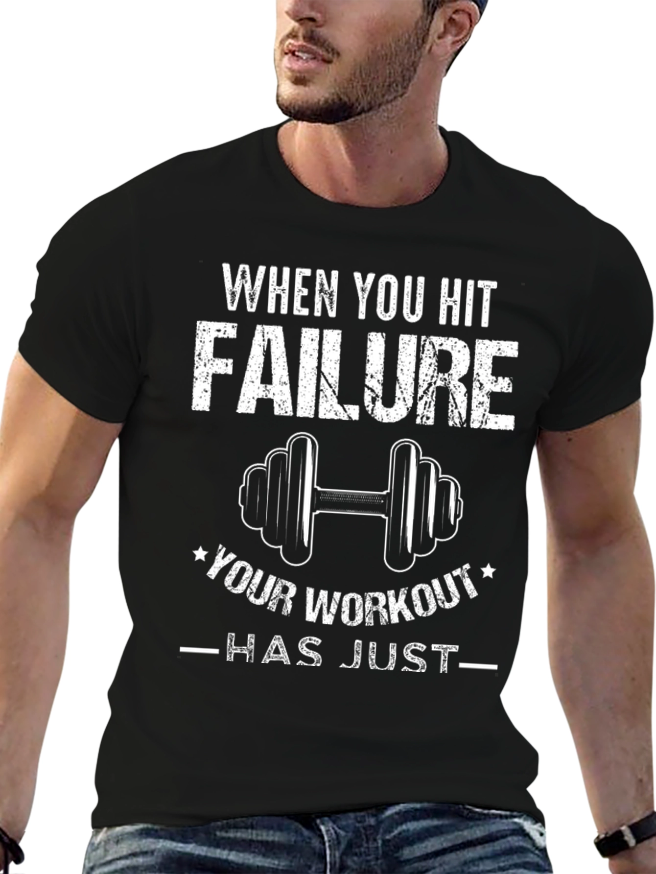 Workout T-Shirt: When You Hit Failure
