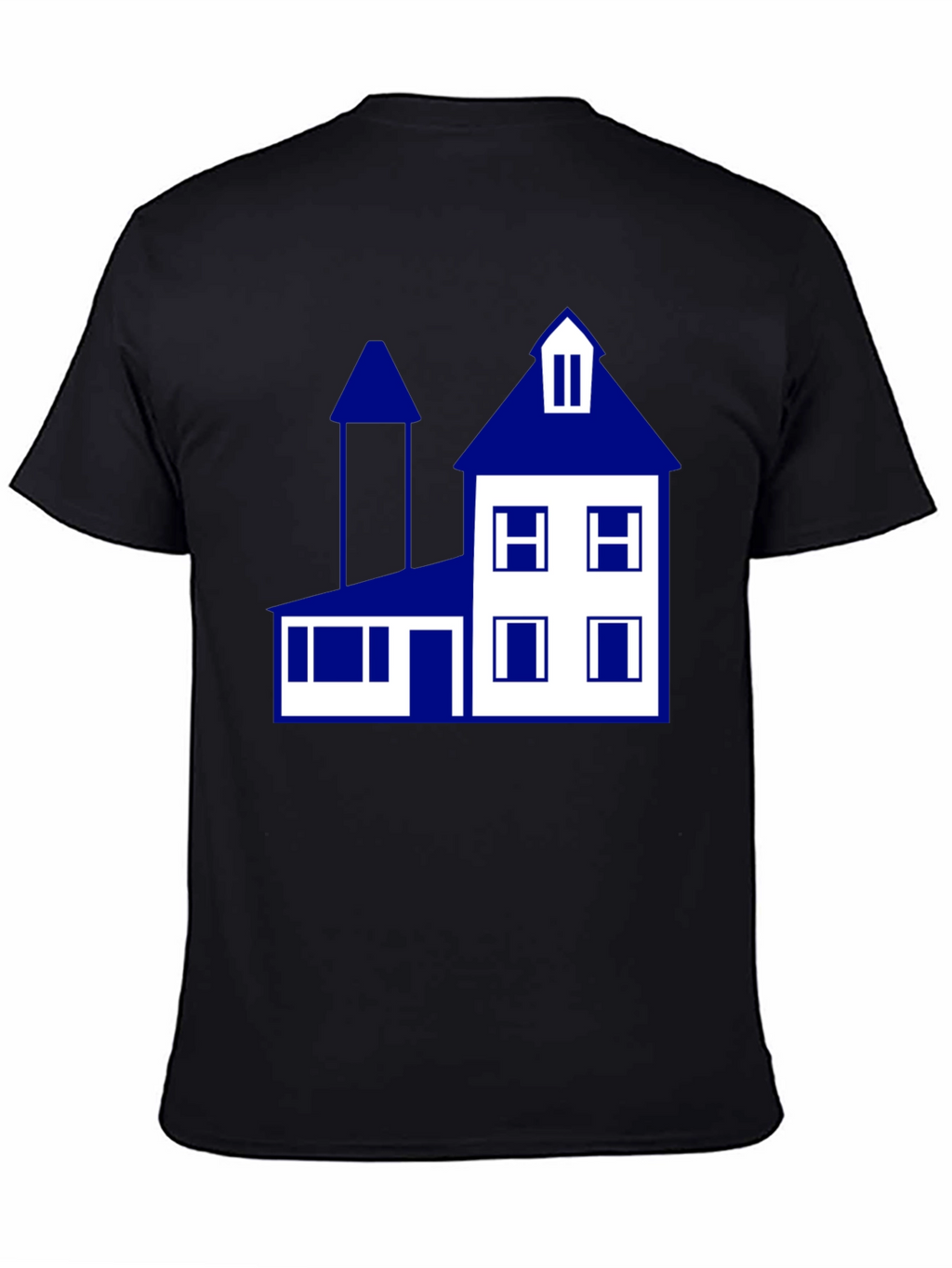House Graphic T-Shirt - Modern Minimalist Design