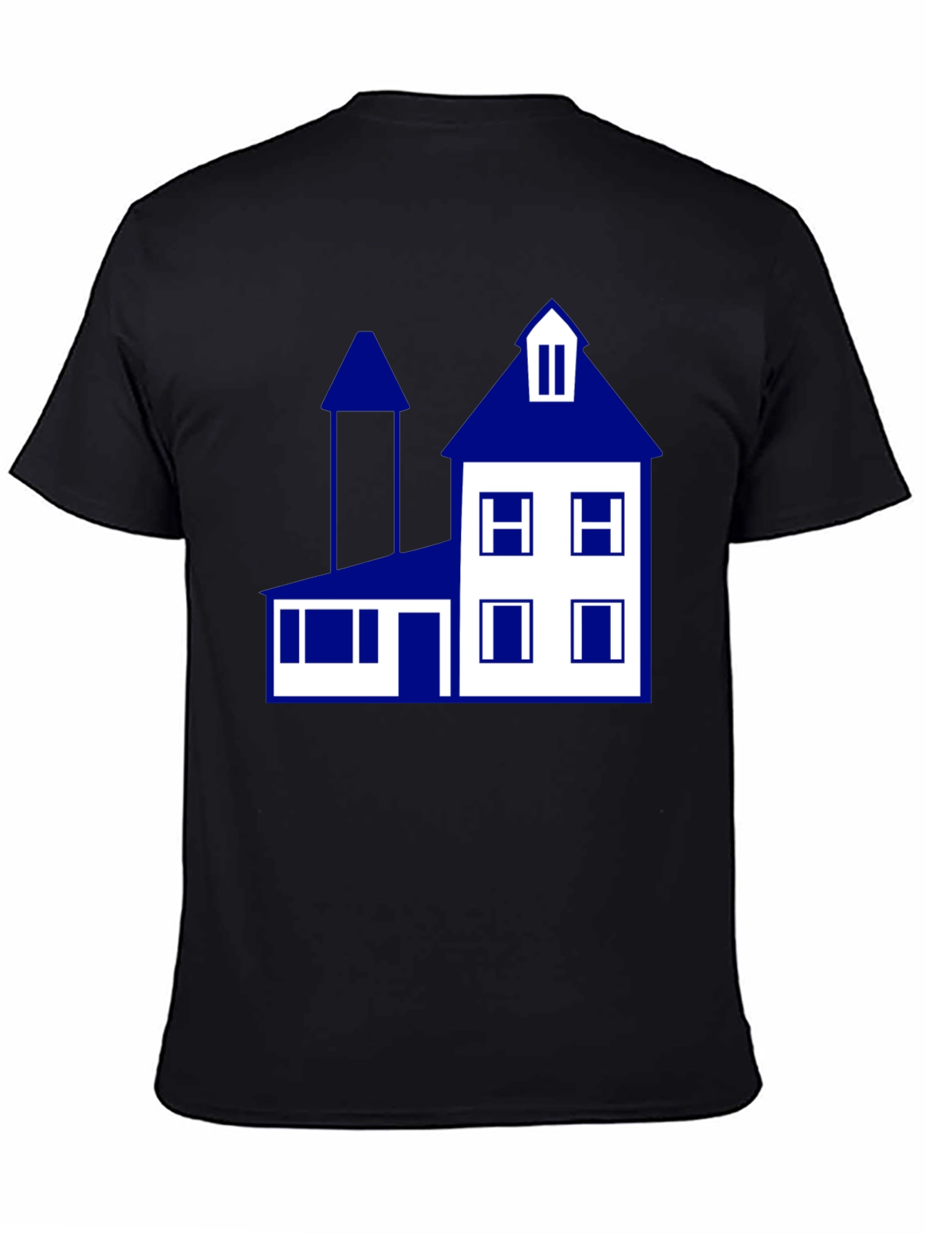 House Graphic T-Shirt - Modern Minimalist Design