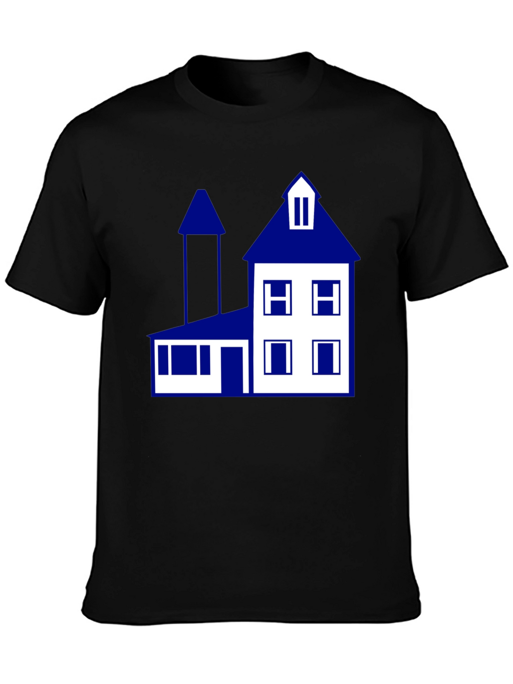 House Graphic T-Shirt - Modern Minimalist Design