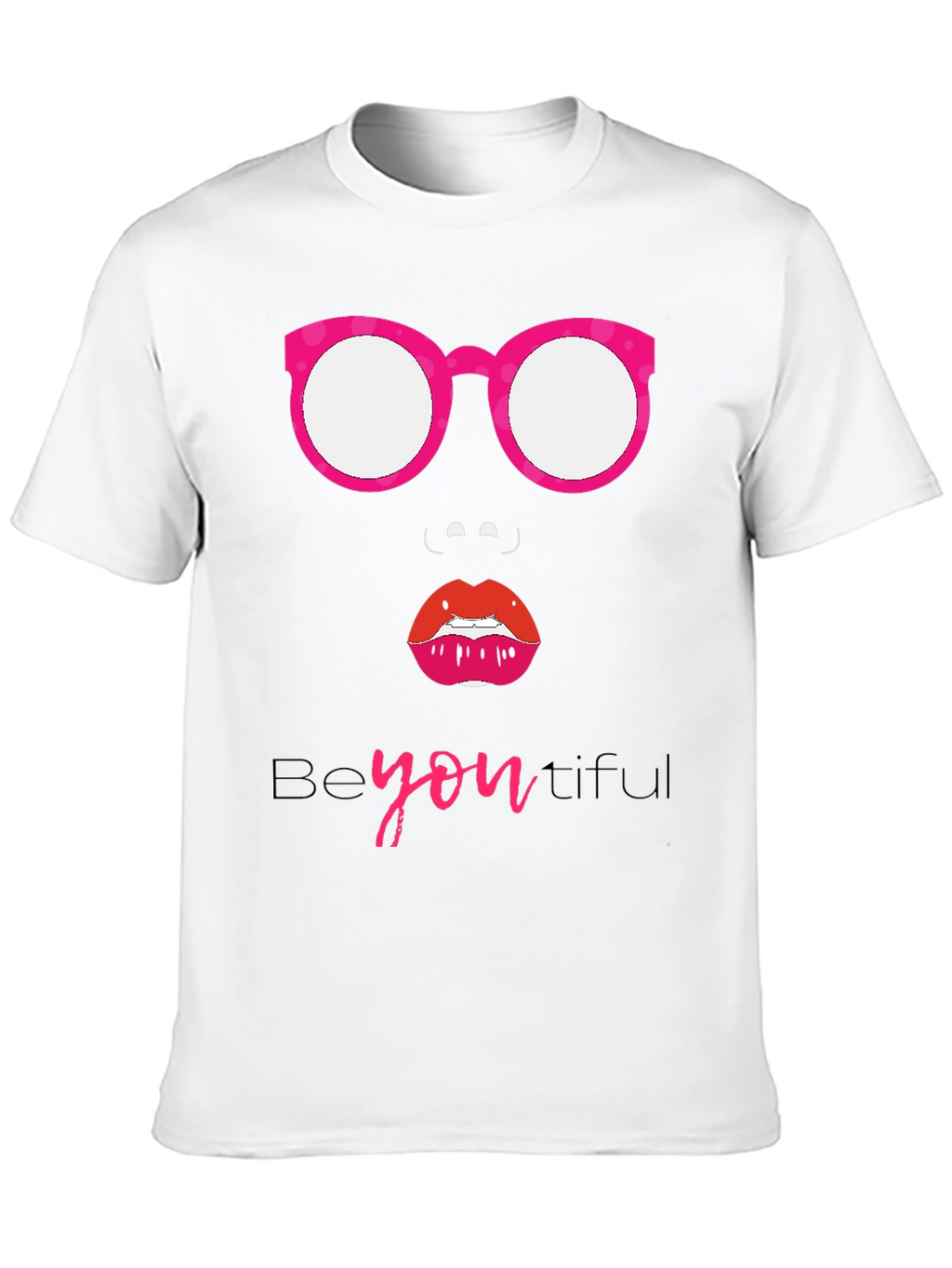 Be-YOU-tiful Graphic Tee - Stylish Black T-Shirt