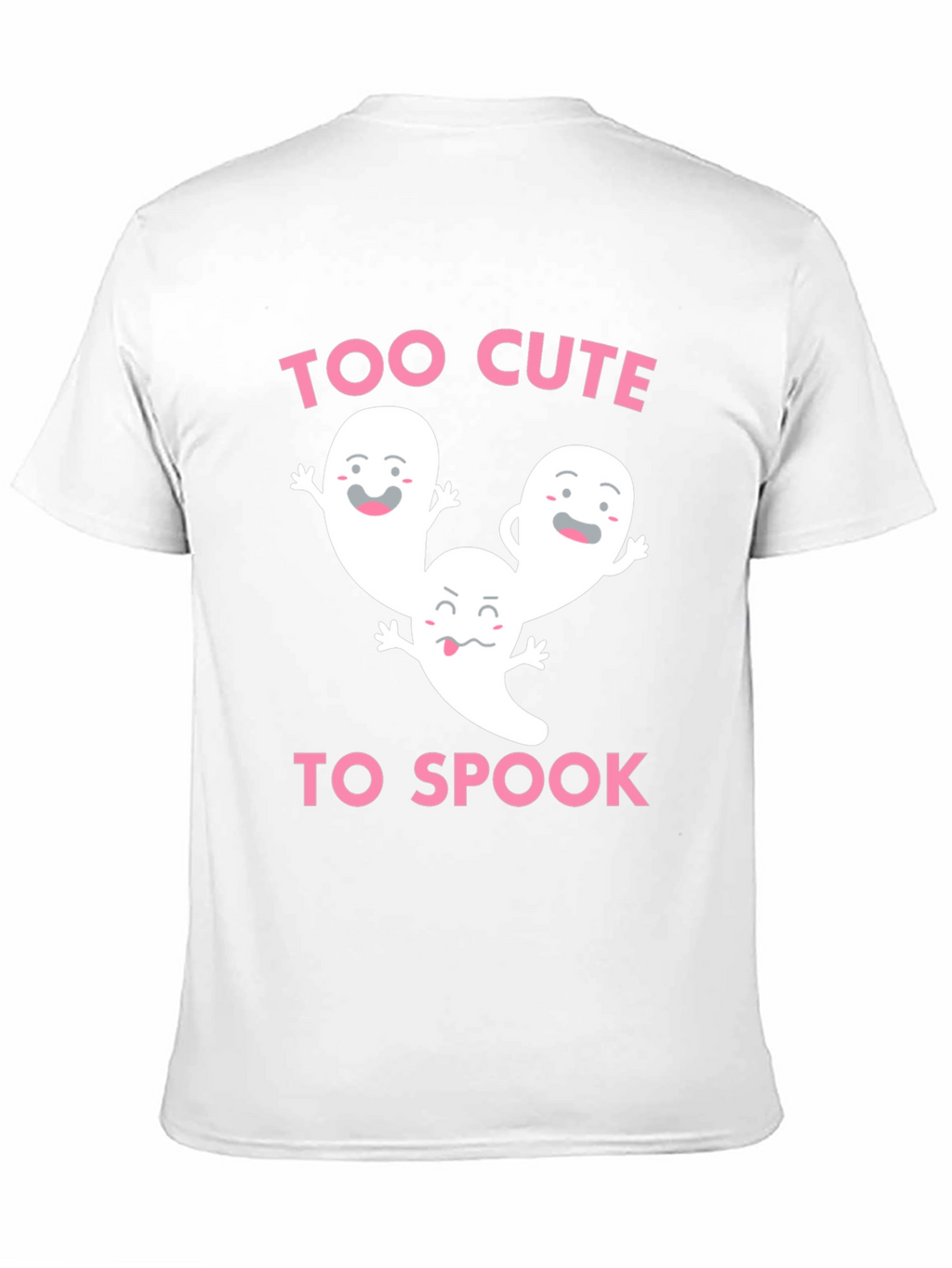 Too Cute to Spook Halloween Ghost T-Shirt
