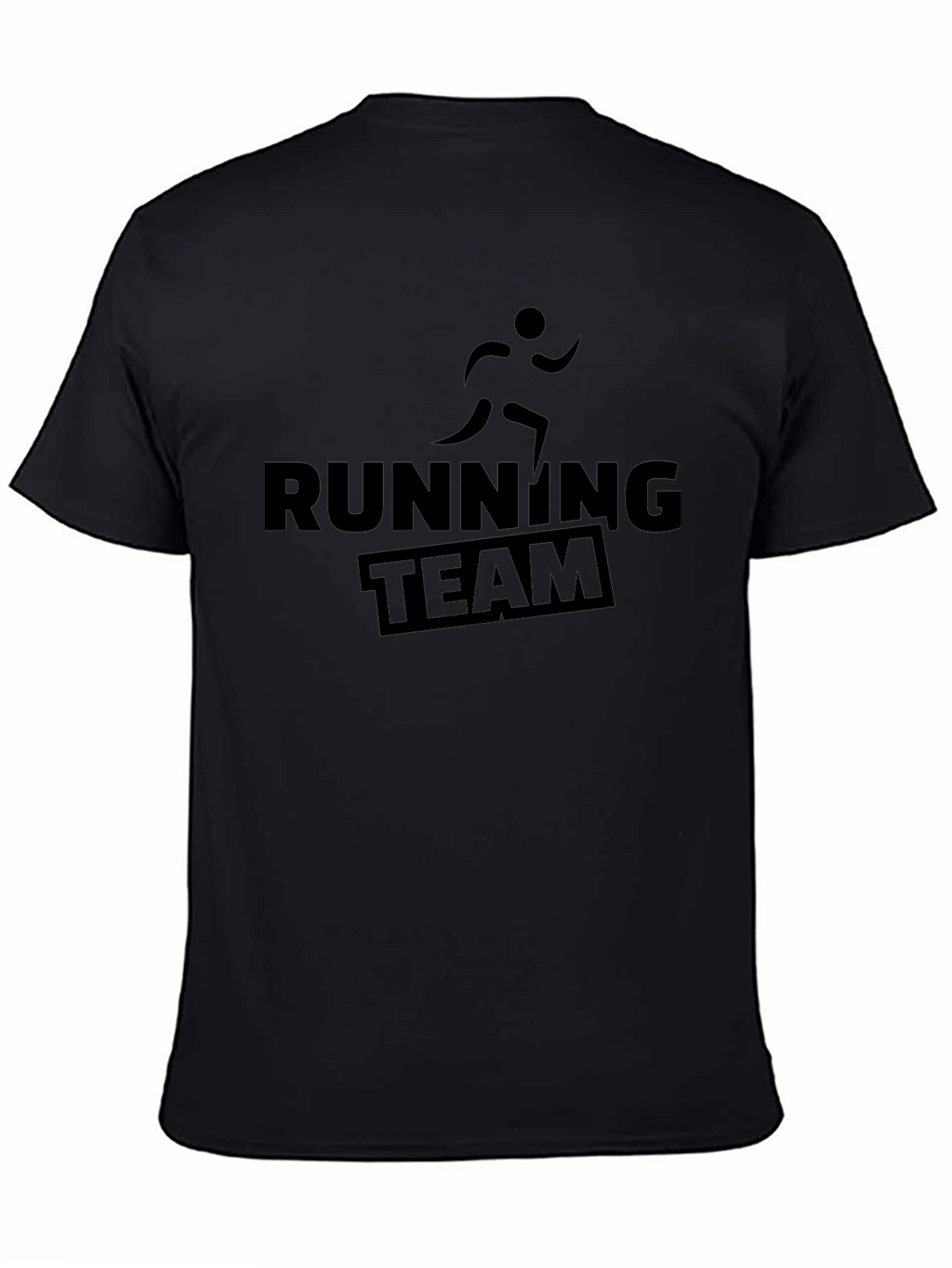 Running Team Black Graphic Tee