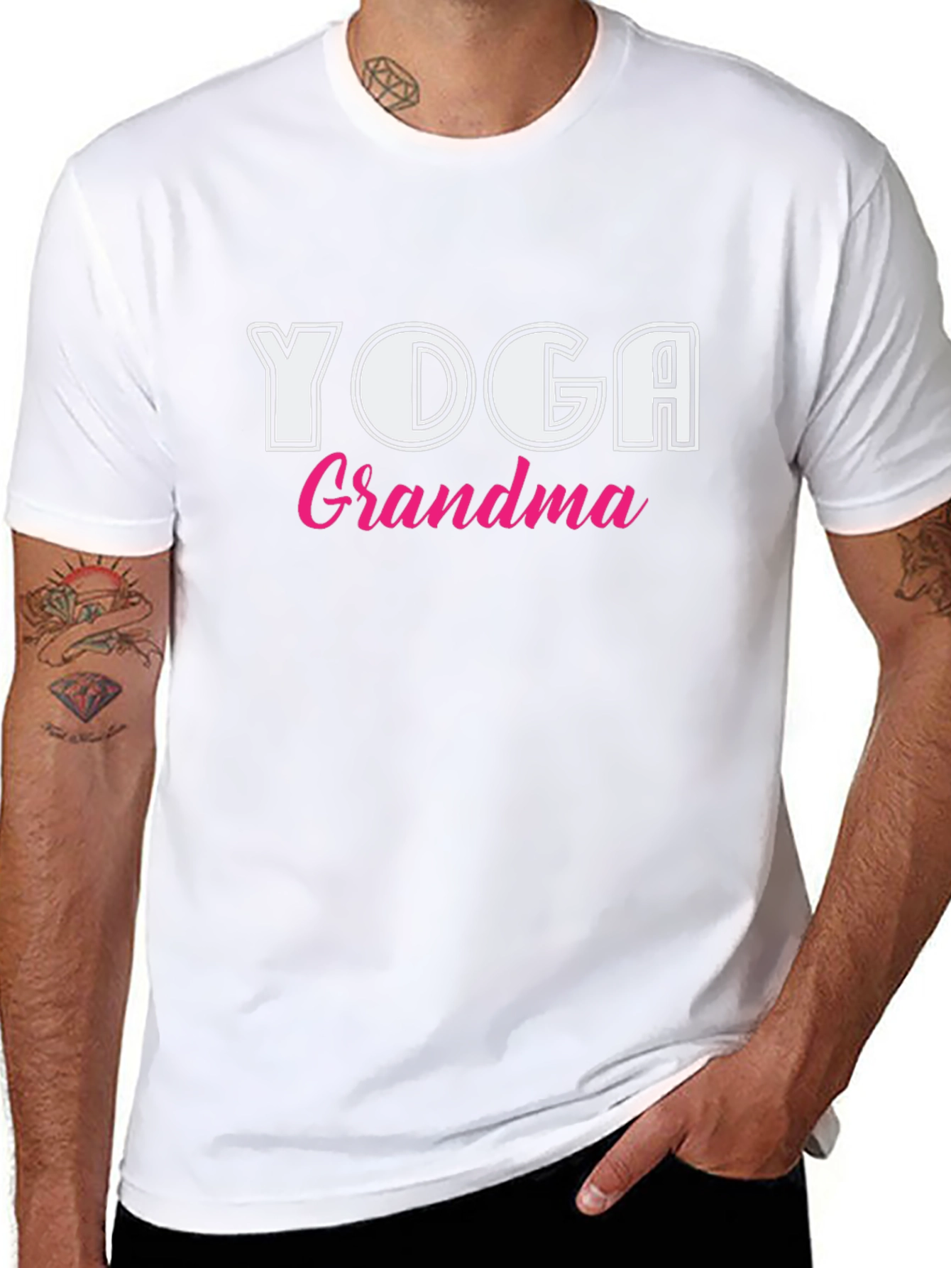 Yoga Grandma Graphic Tee