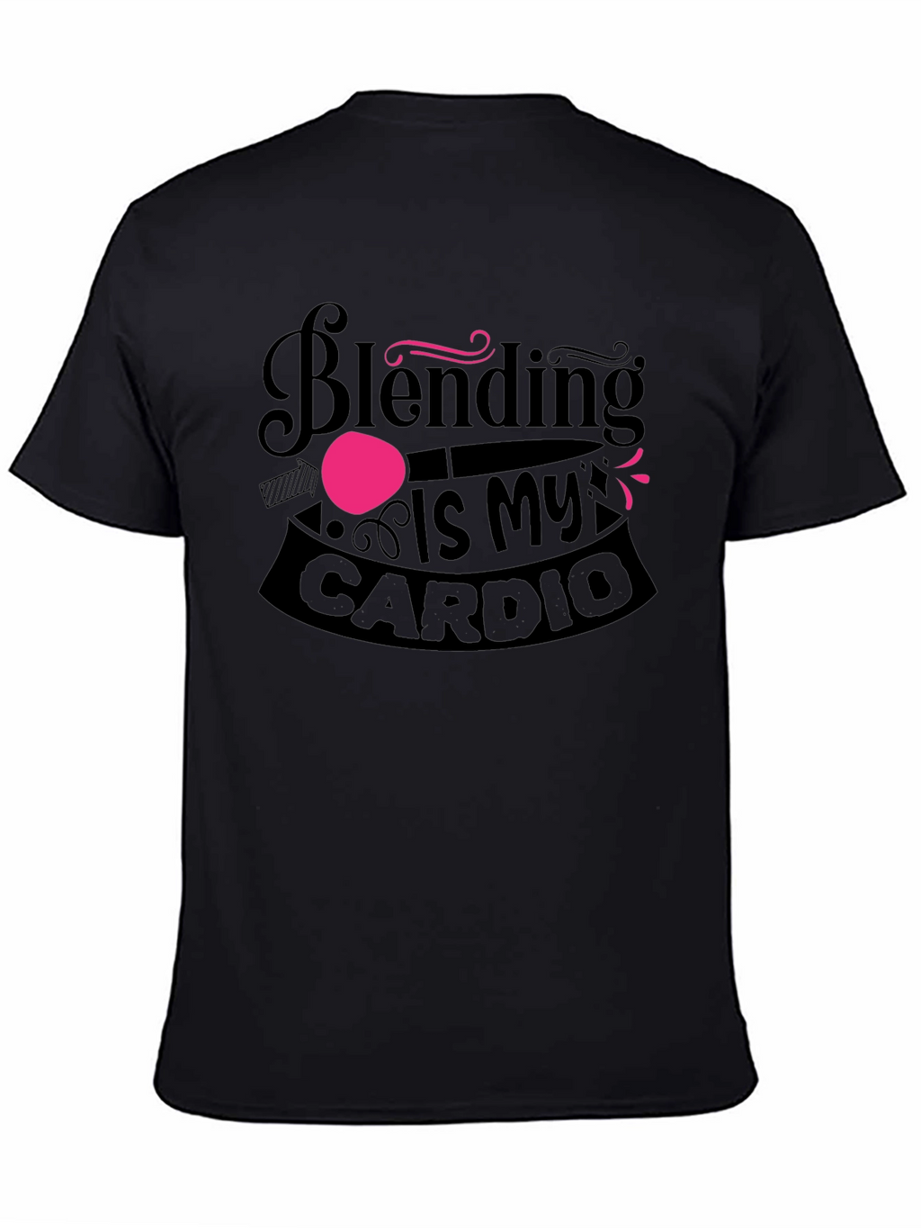 Blending Is My Cardio Funny Workout T-Shirt