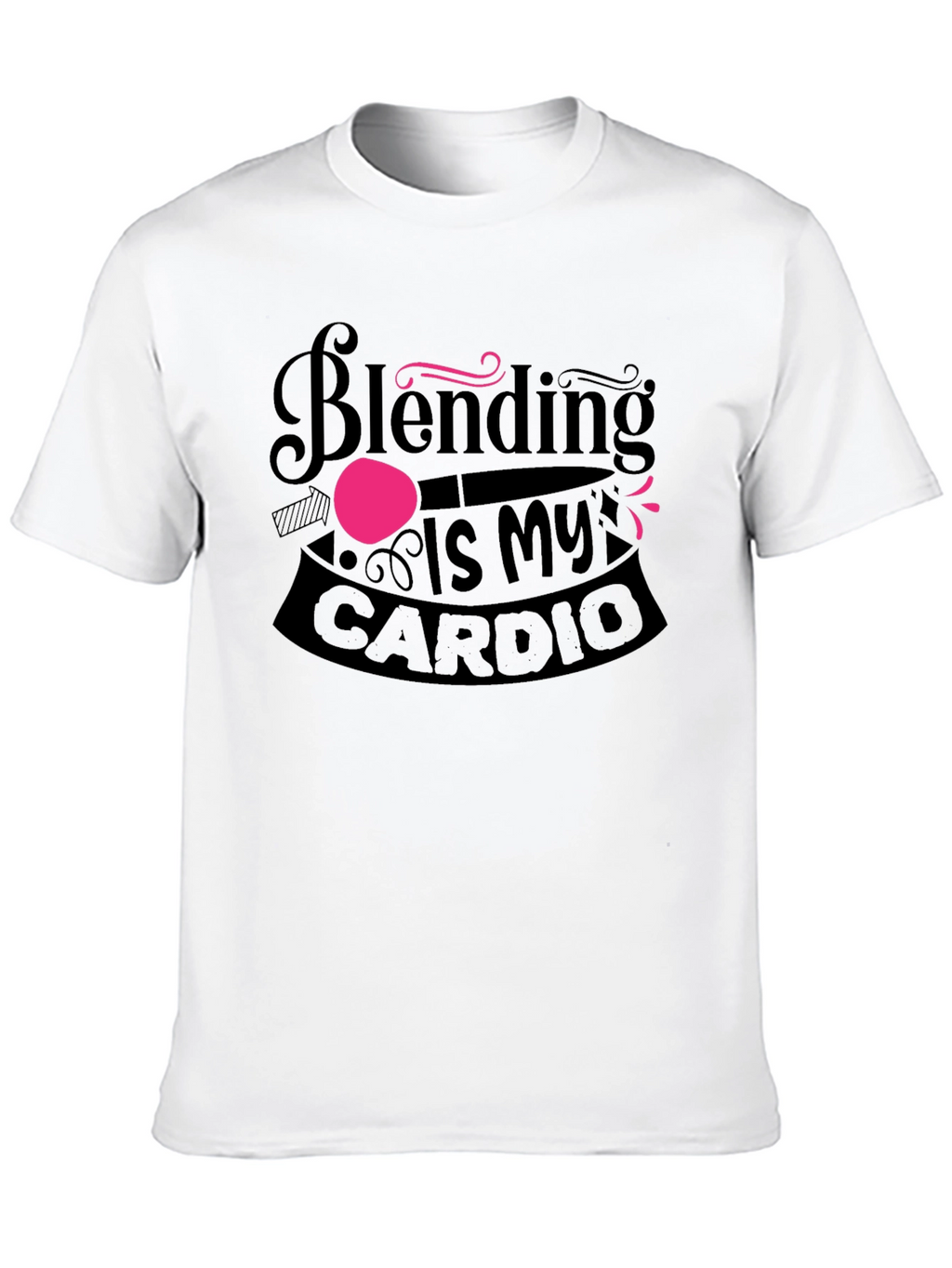 Blending Is My Cardio Funny Workout T-Shirt