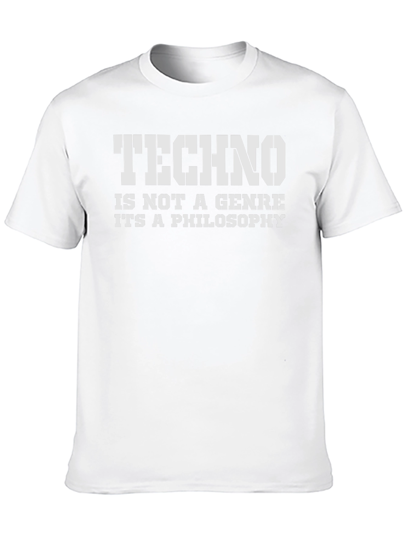 Techno Philosophy Graphic T-Shirt