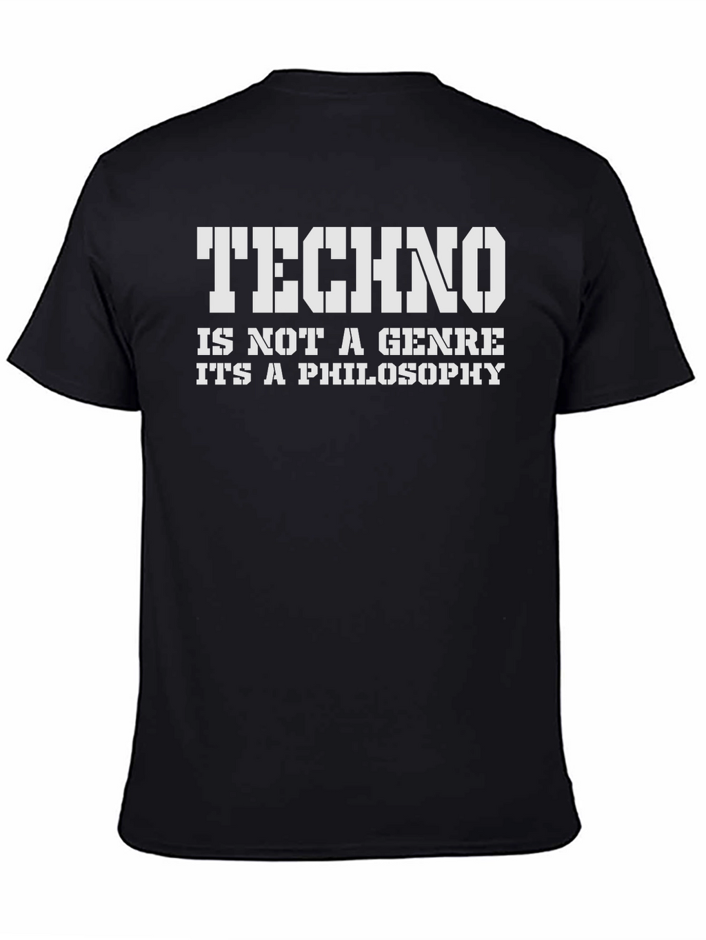 Techno Philosophy Graphic T-Shirt