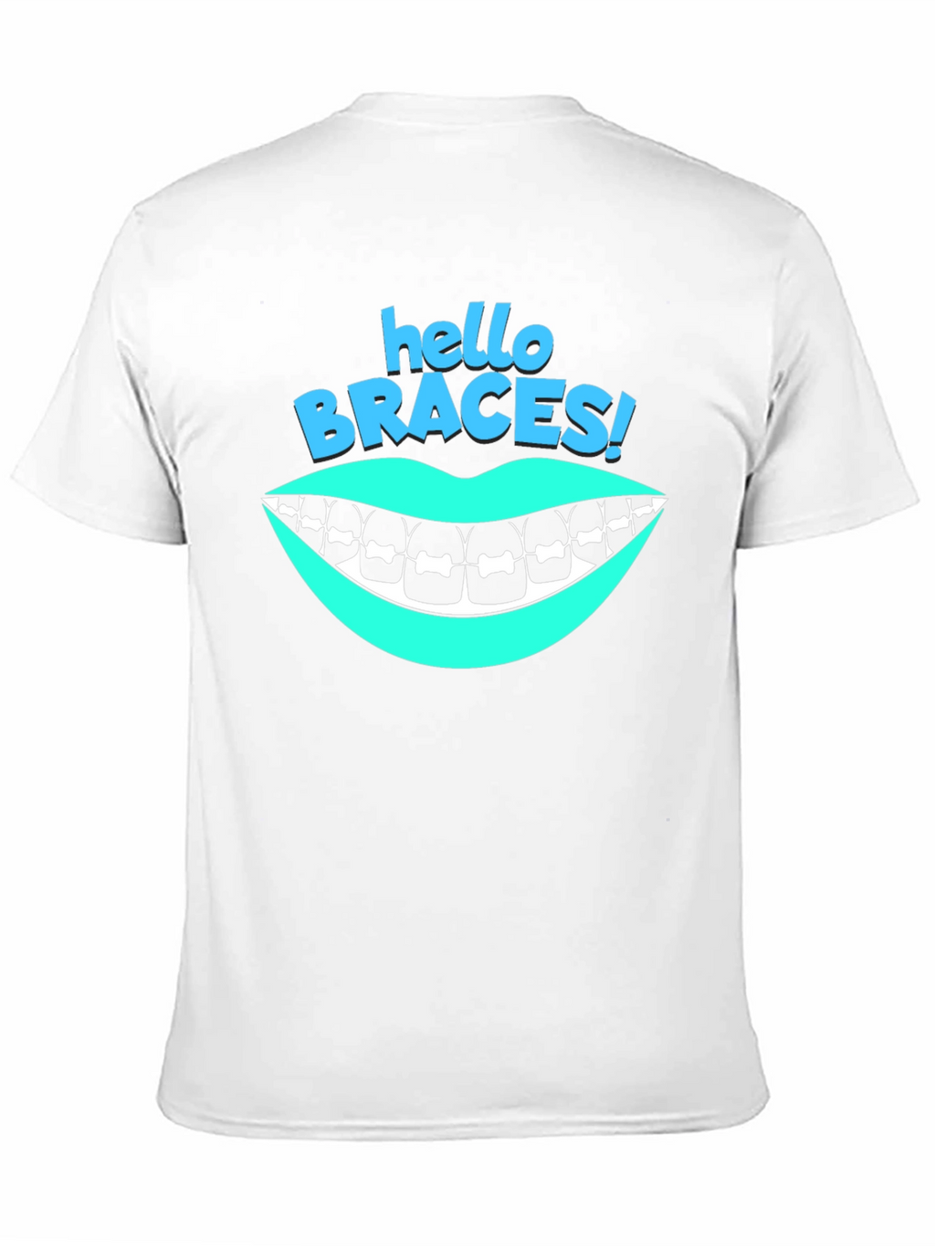 Hello Braces! Graphic T-Shirt - Black