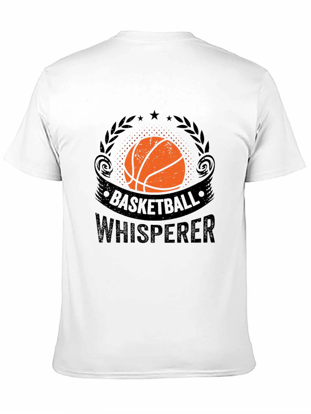 Basketball Whisperer Graphic T-Shirt - Black