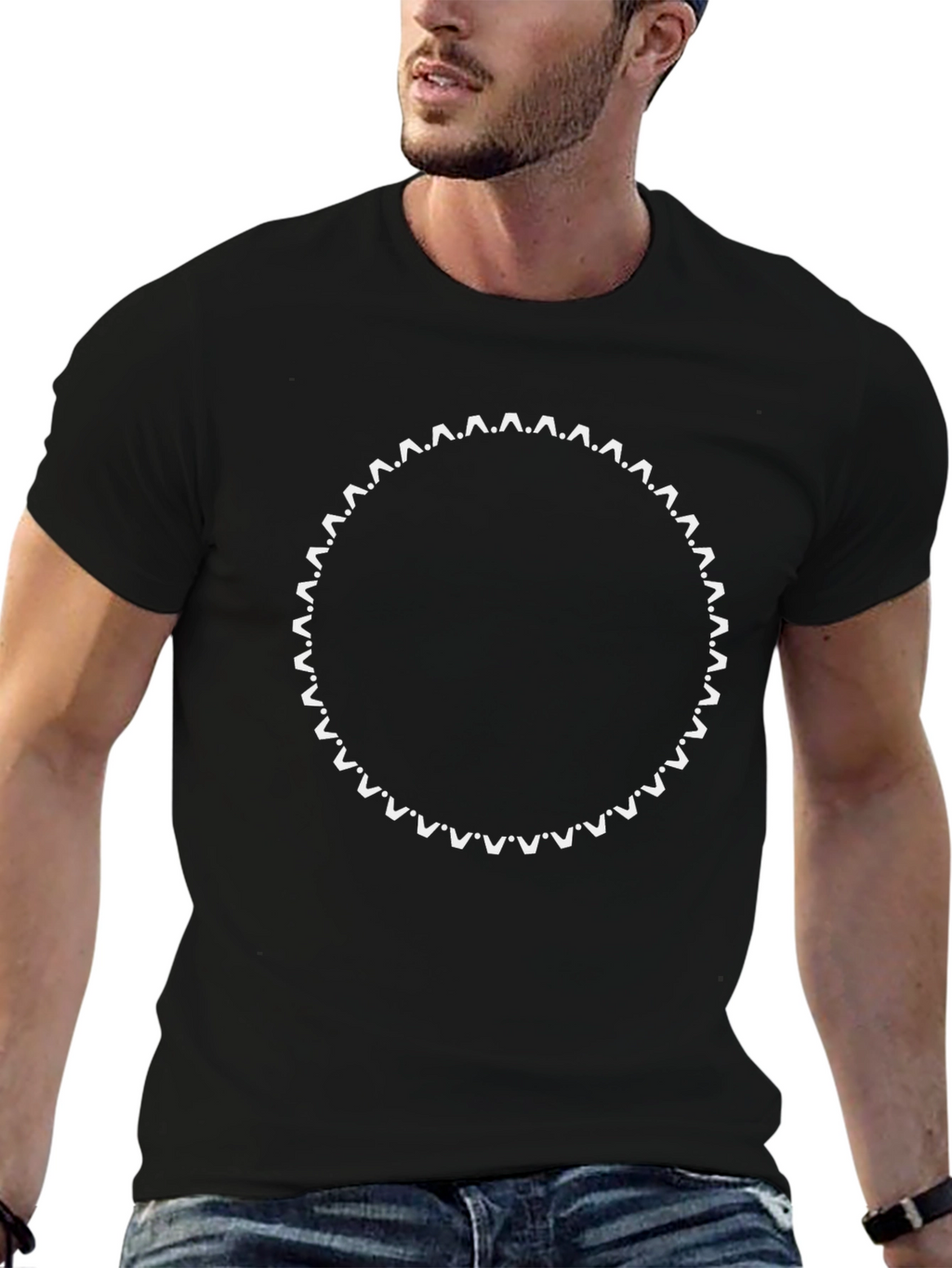 Gear Design Black T-Shirt