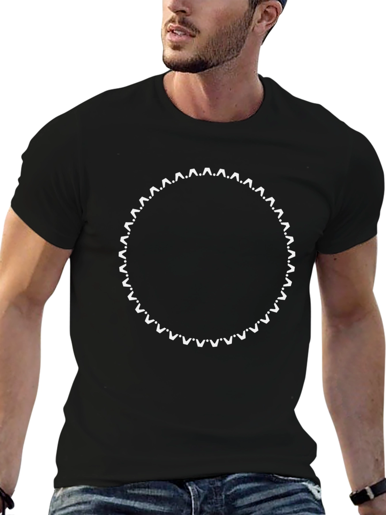 Gear Design Black T-Shirt