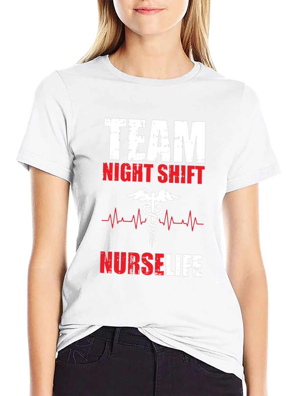 Team Night Shift Nurse Life T-Shirt