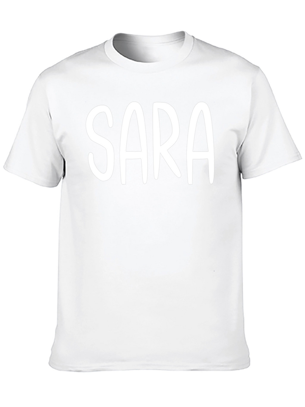 Personalized SARA Black T-Shirt