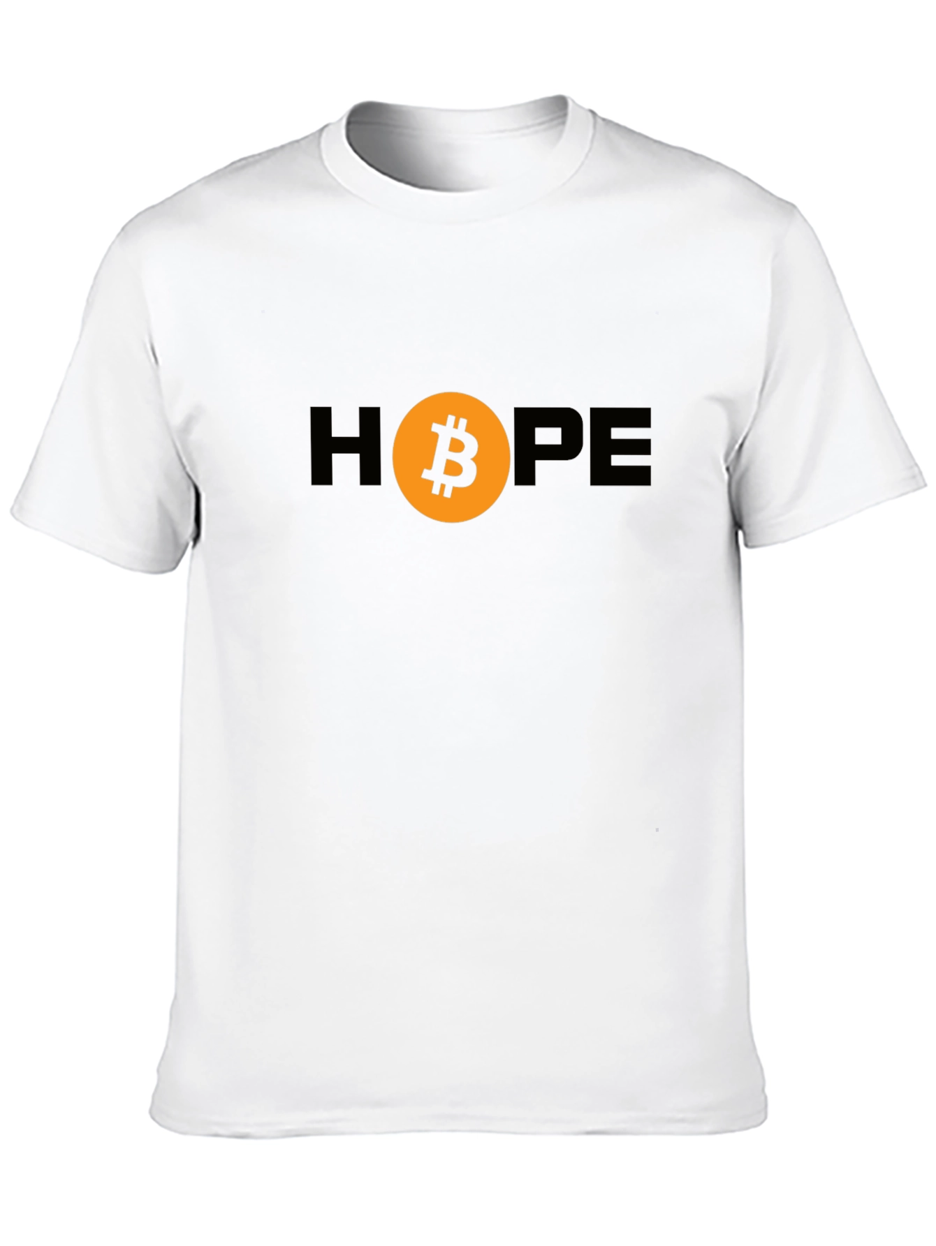 Bitcoin HOPE Graphic Tee - Crypto Enthusiast Shirt