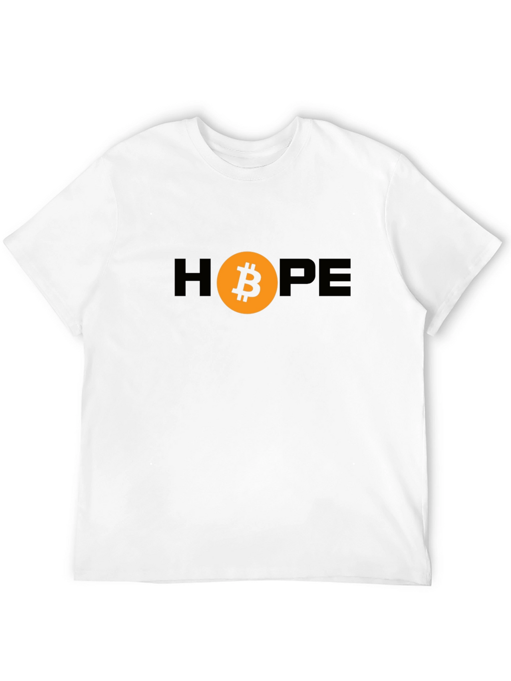 Bitcoin HOPE Graphic Tee - Crypto Enthusiast Shirt