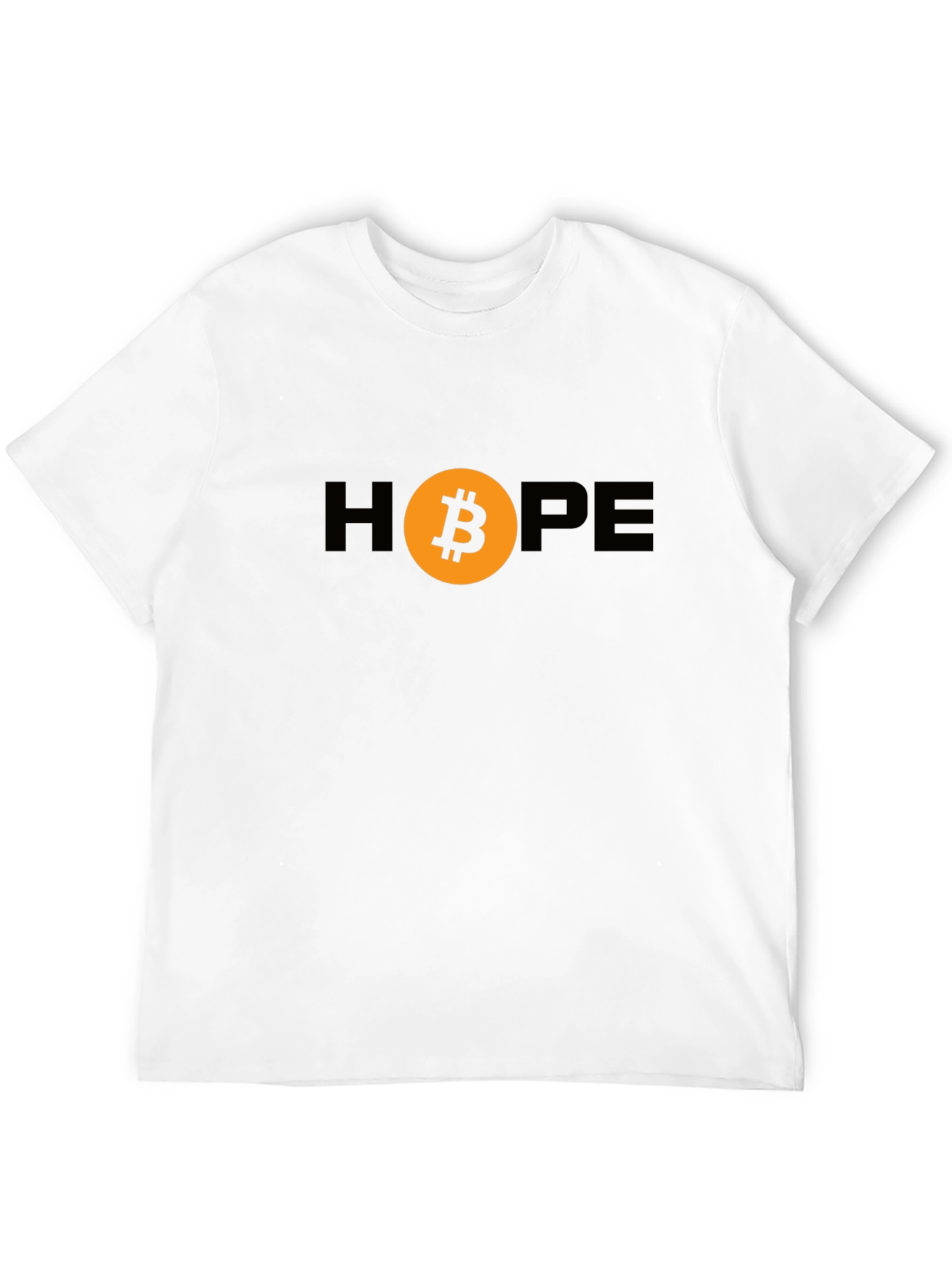 Bitcoin HOPE Graphic Tee - Crypto Enthusiast Shirt