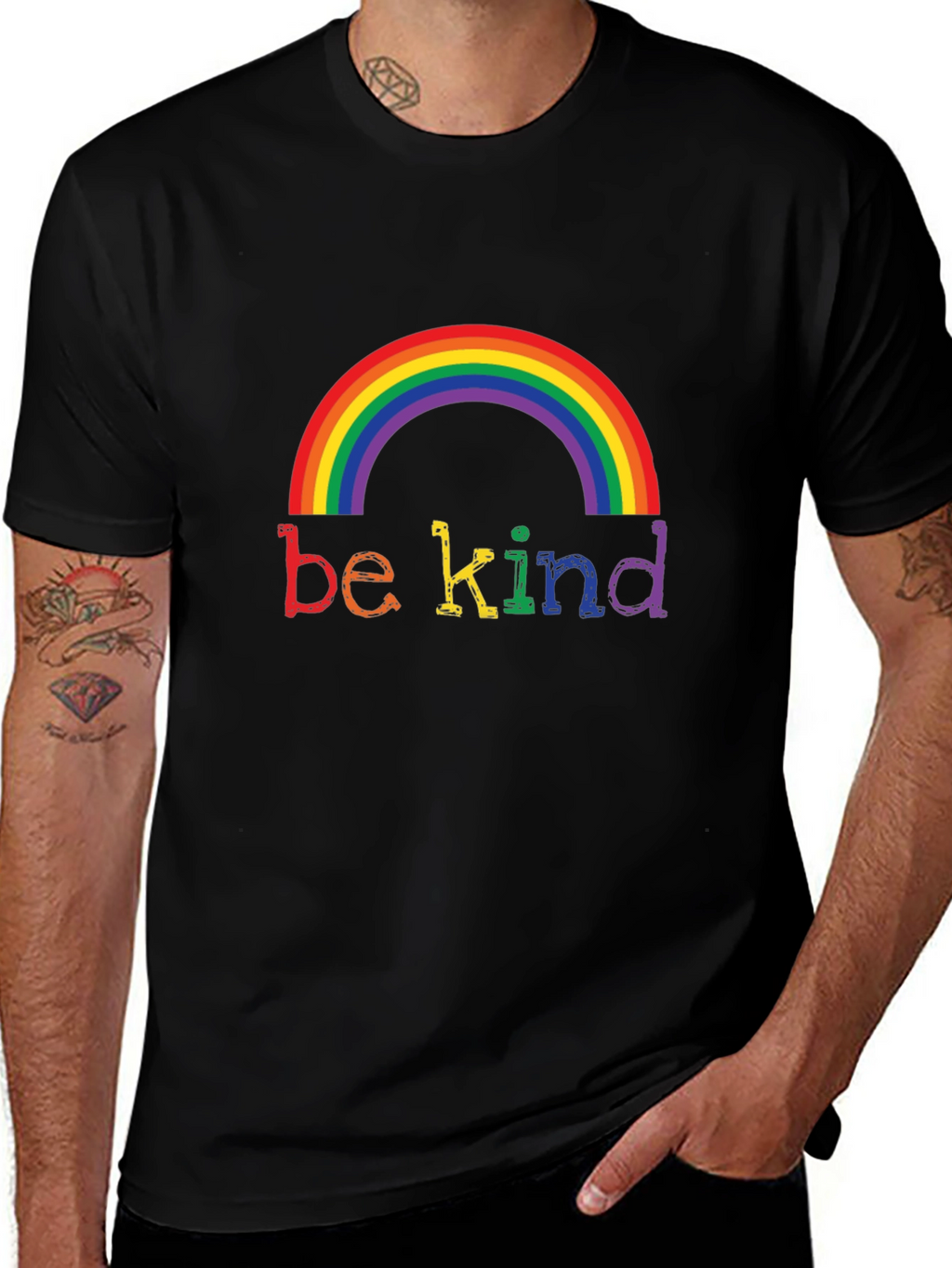 Be Kind Rainbow Pride T-Shirt
