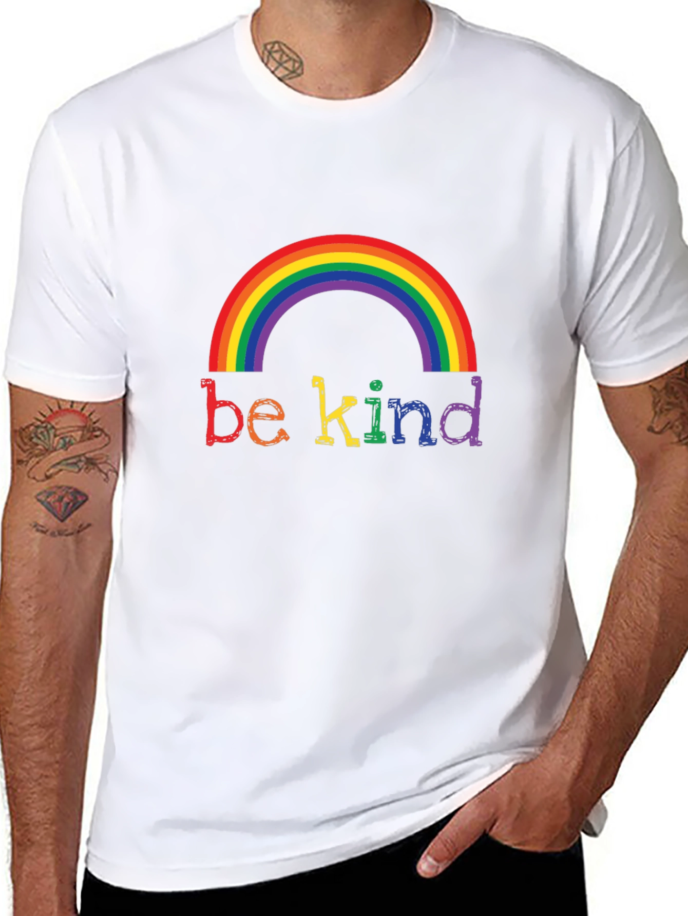 Be Kind Rainbow Pride T-Shirt