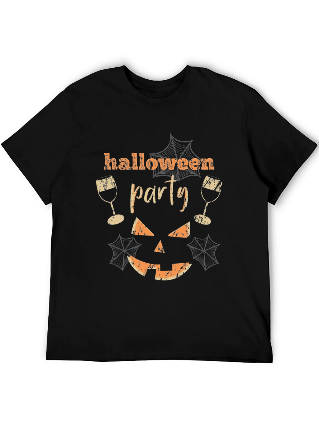 Halloween Party Graphic Tee - Spooky Season Shirt