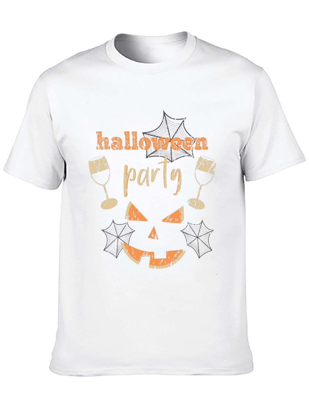 Halloween Party Graphic Tee - Spooky Season Shirt