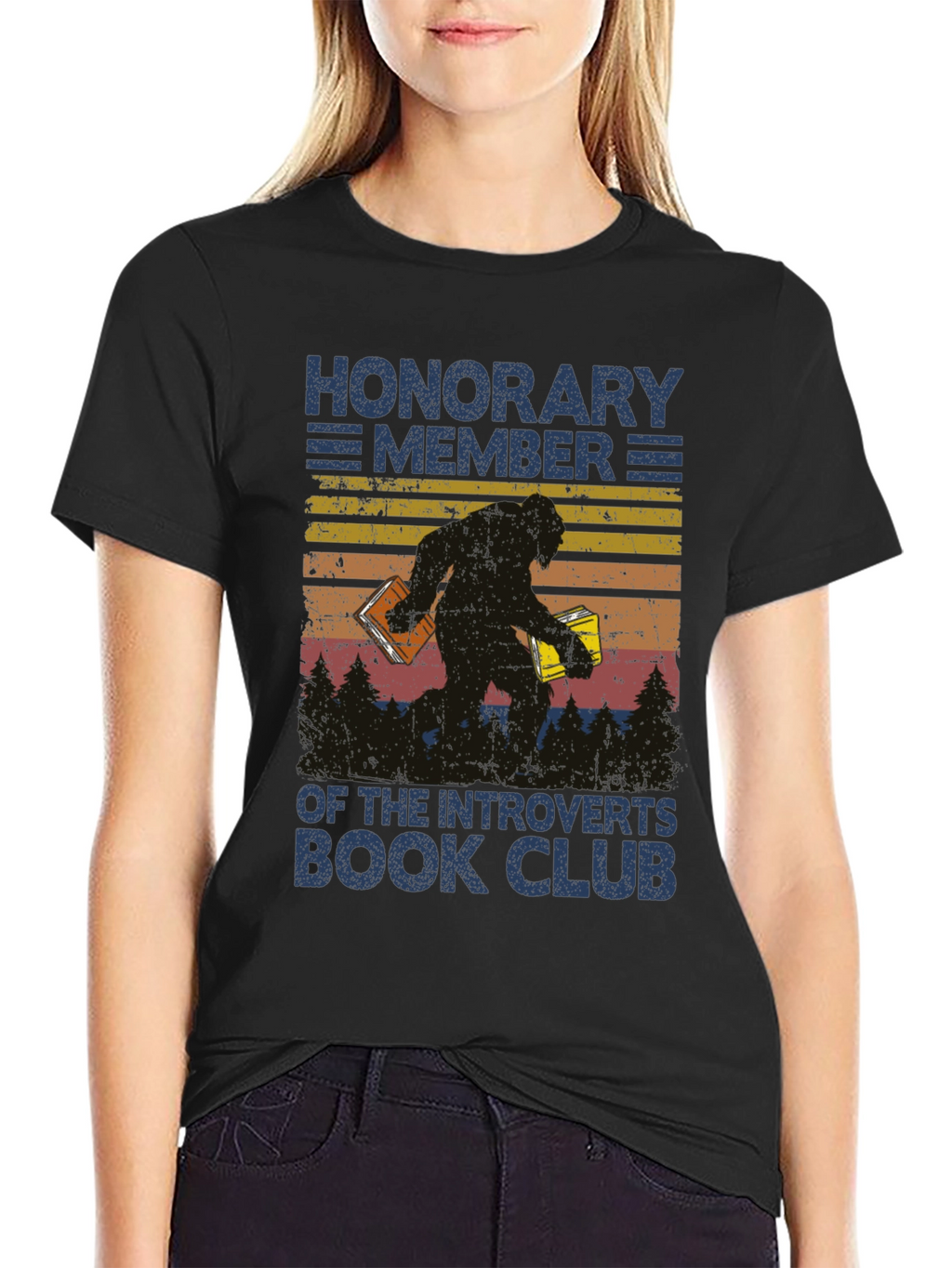 Honorary Introvert Book Club T-Shirt