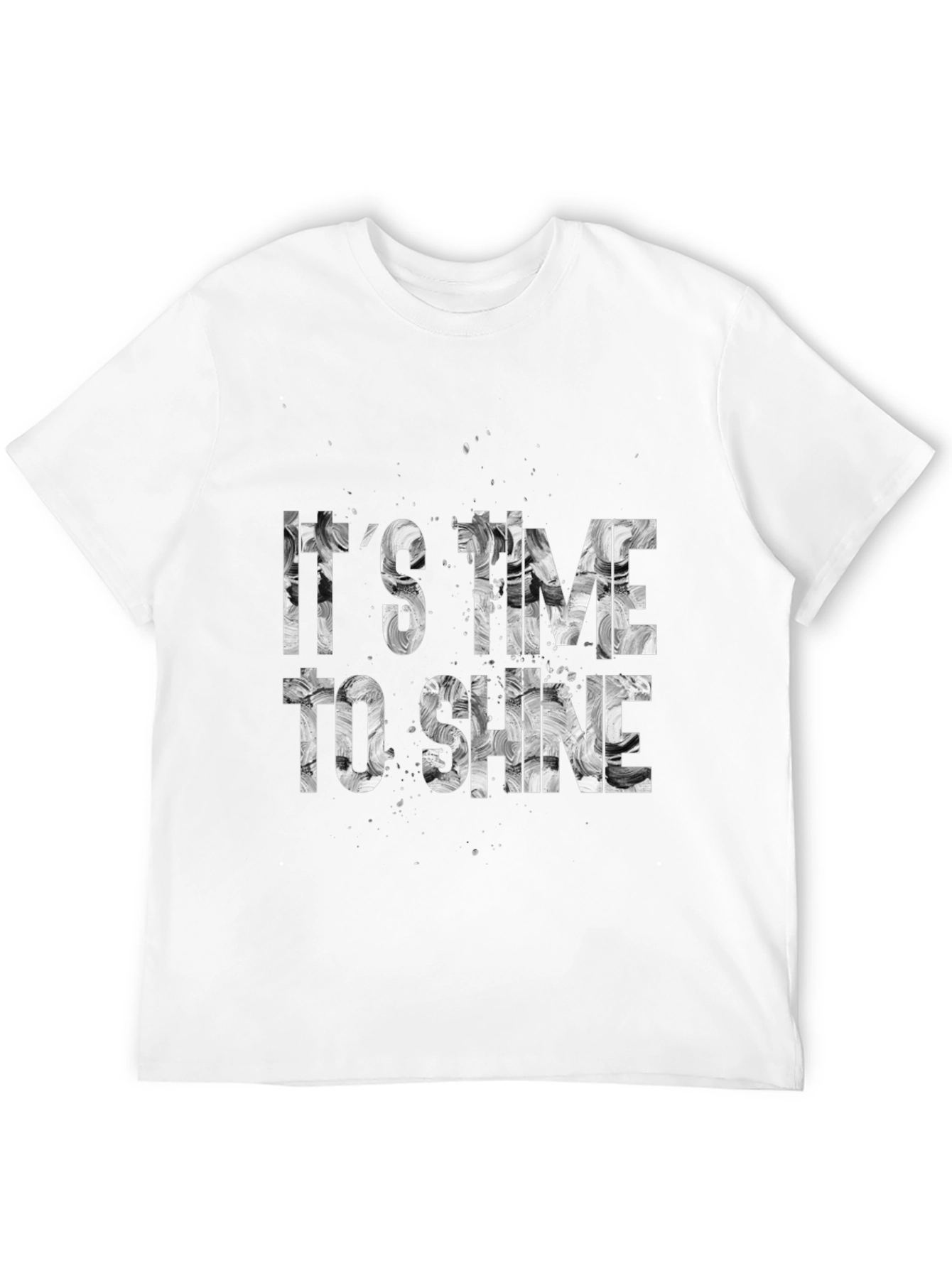 Its Time to Shine Black Graphic T-Shirt
