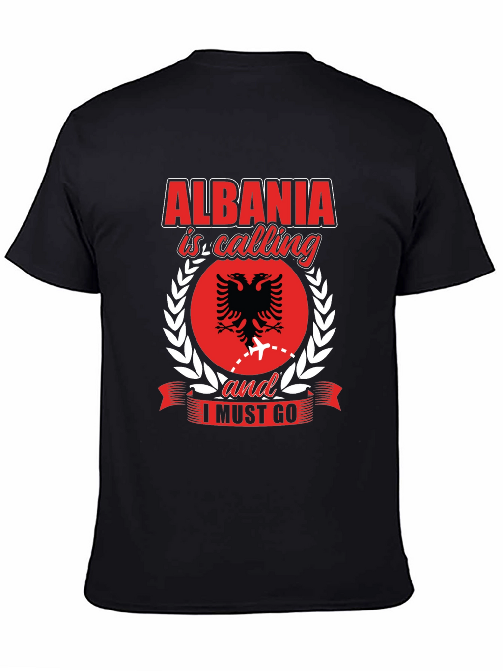 Albania Calling Graphic Tee - Travel Shirt