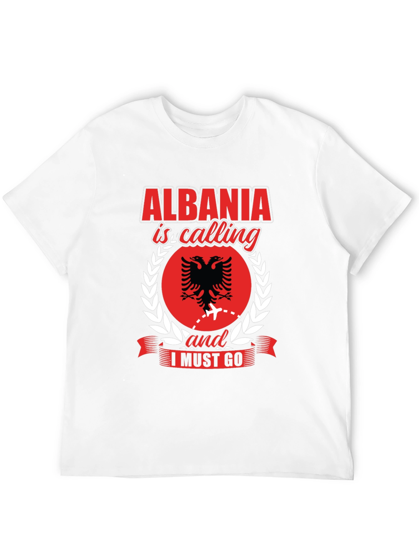 Albania Calling Graphic Tee - Travel Shirt
