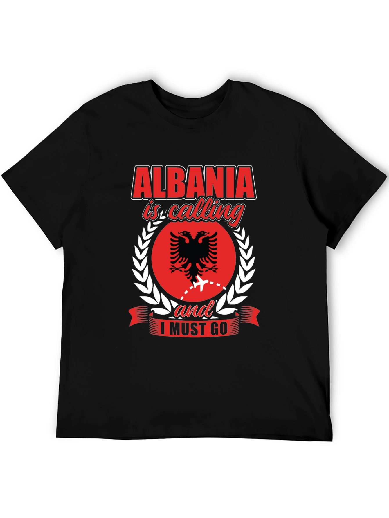 Albania Calling Graphic Tee - Travel Shirt