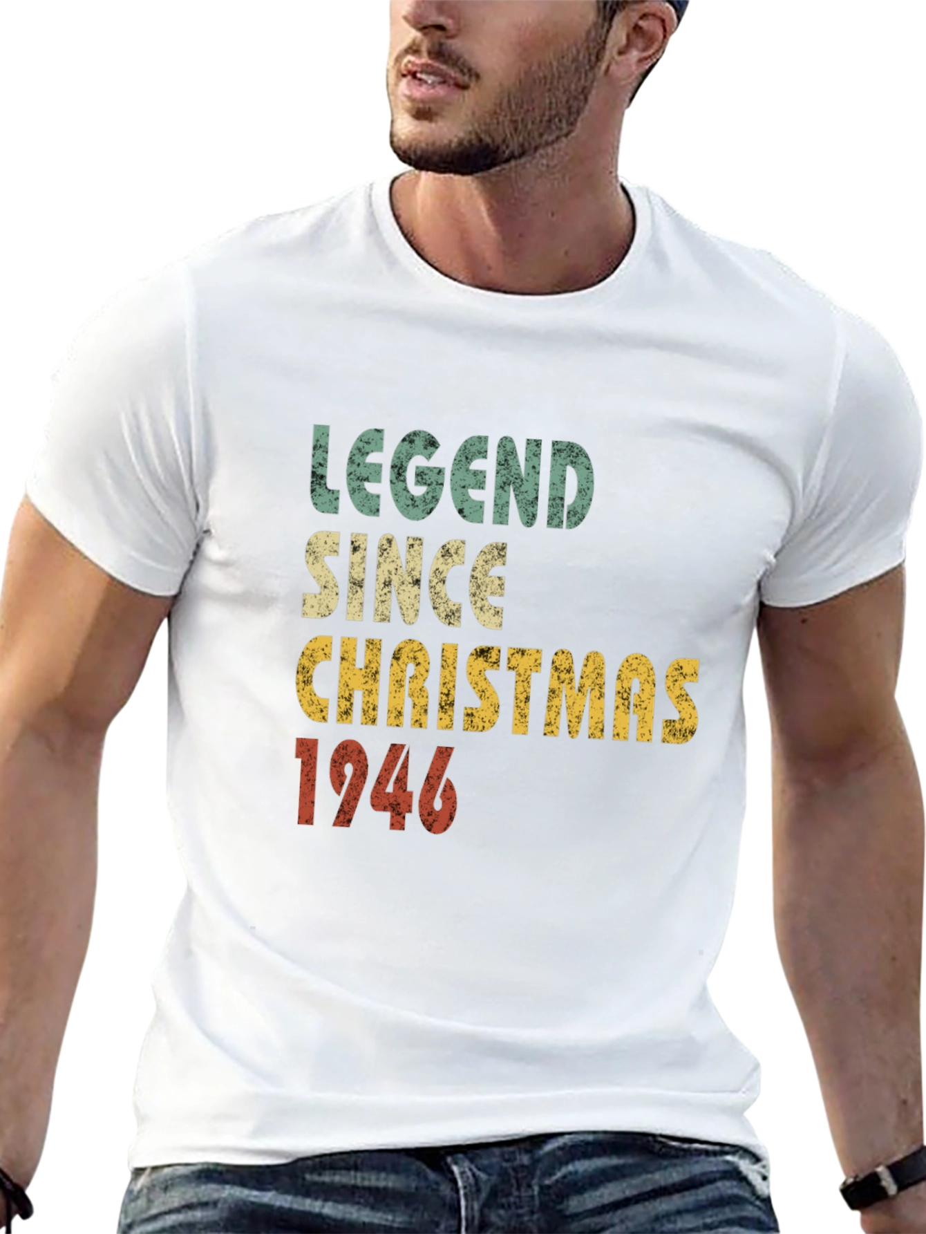 Legend Since Christmas 1946 Retro T-Shirt