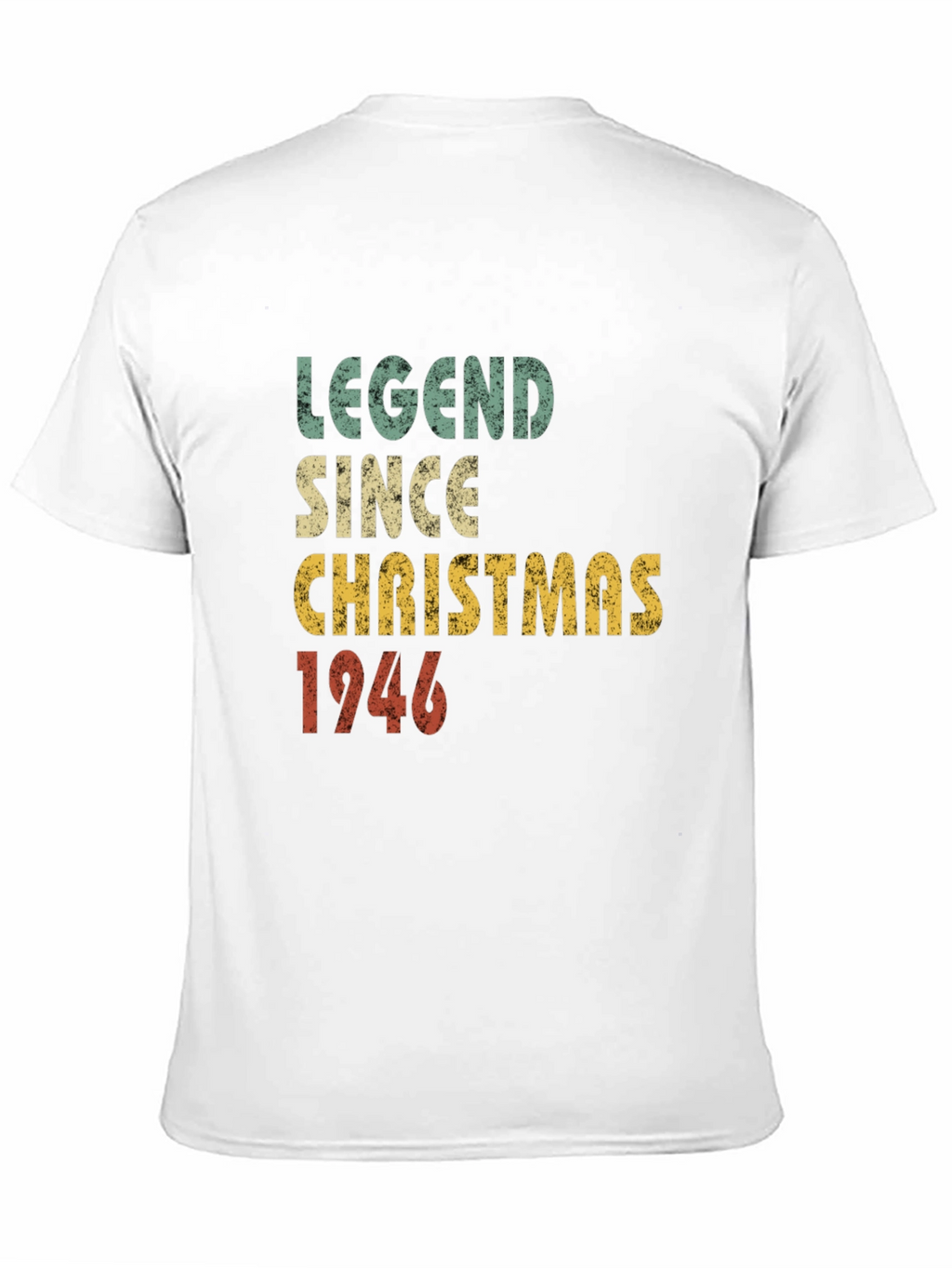 Legend Since Christmas 1946 Retro T-Shirt