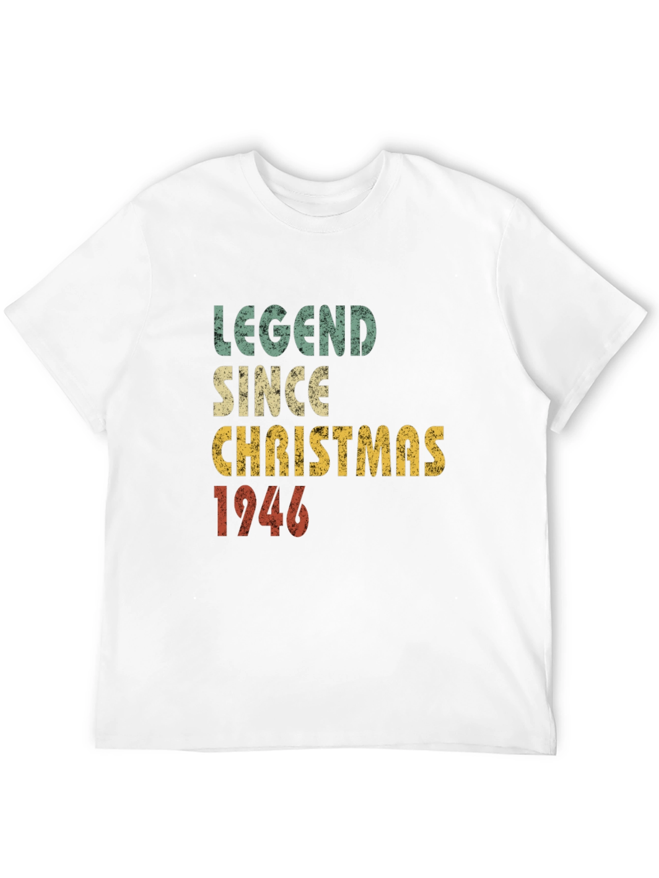 Legend Since Christmas 1946 Retro T-Shirt