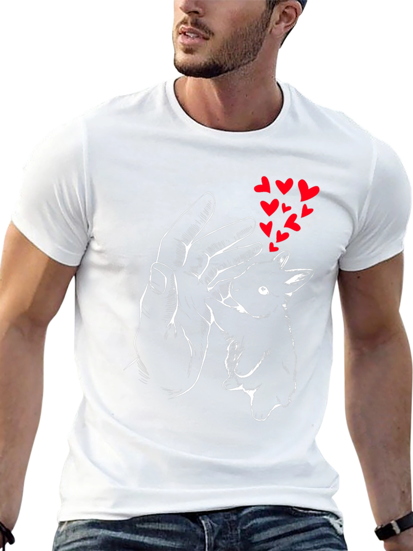 Bunny Love Graphic T-Shirt