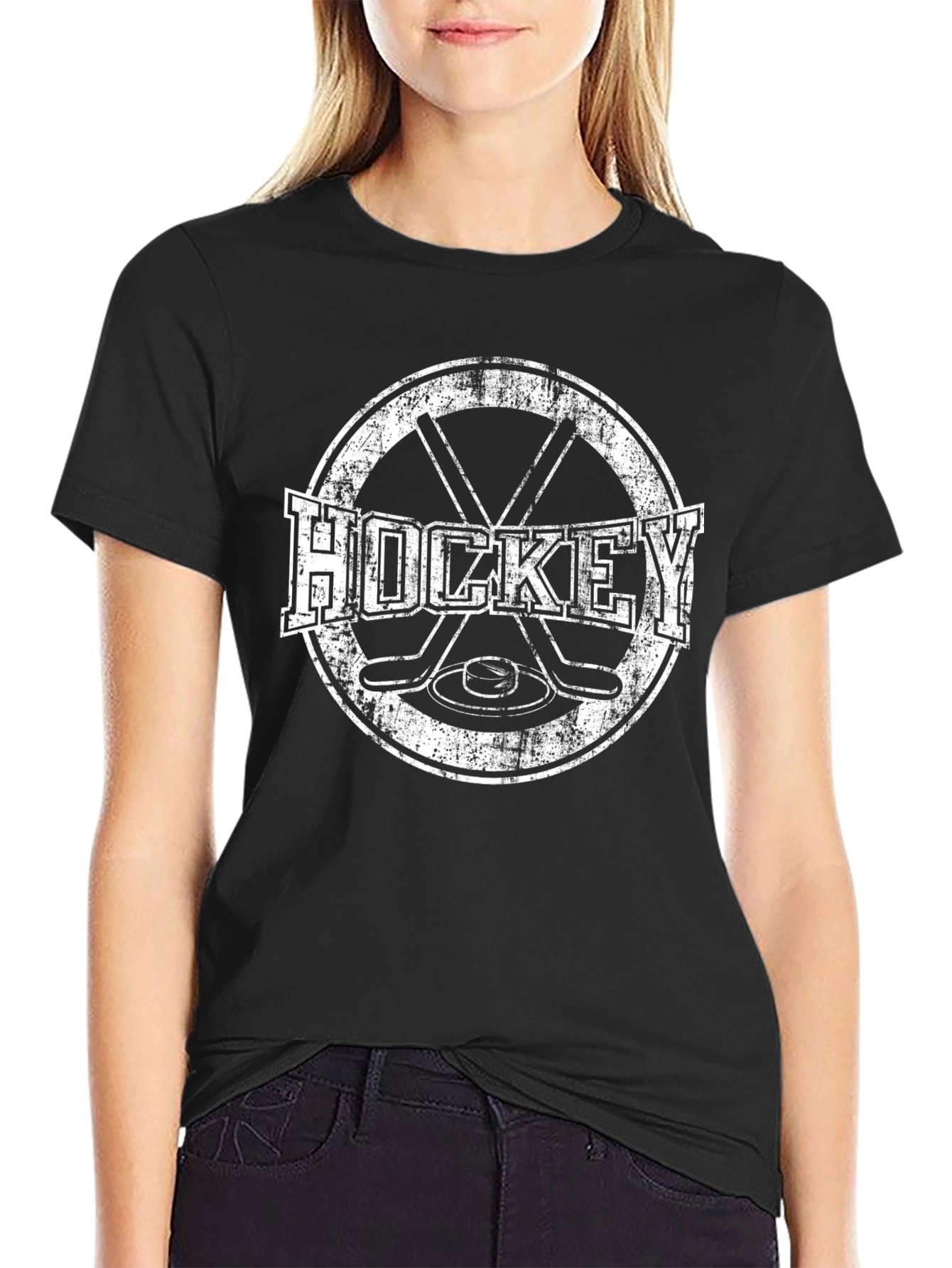Vintage Hockey T-Shirt - Classic Sportswear