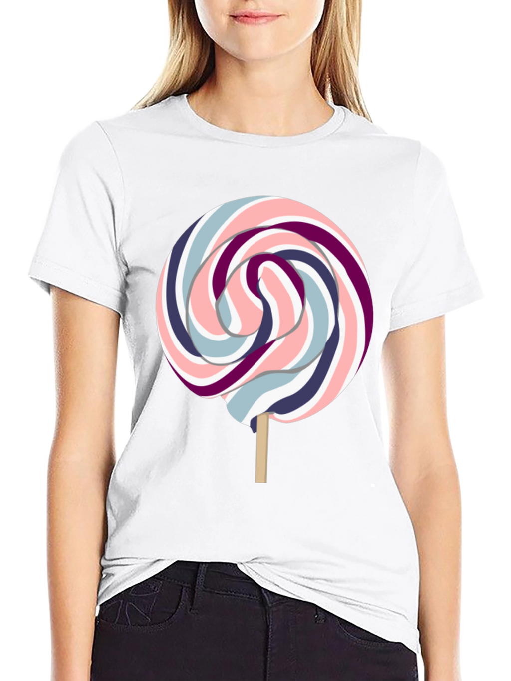 Lollipop Graphic T-Shirt - Unisex Cotton Tee