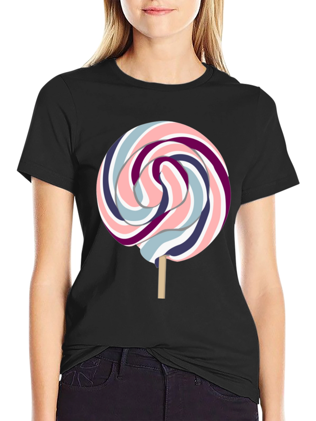 Lollipop Graphic T-Shirt - Unisex Cotton Tee