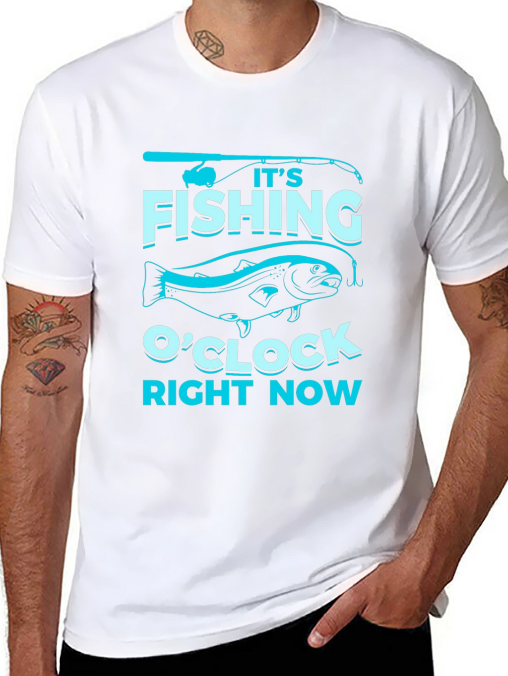 Its Fishing OClock T-Shirt