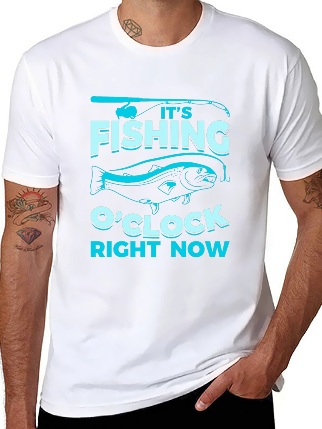 Its Fishing OClock T-Shirt