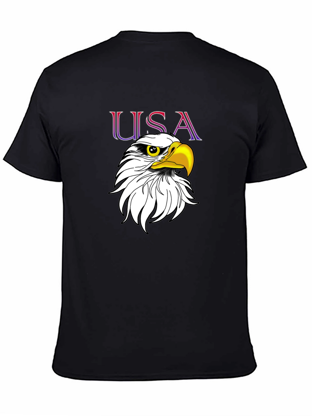 USA Eagle Graphic Tee - Patriotic Fashion