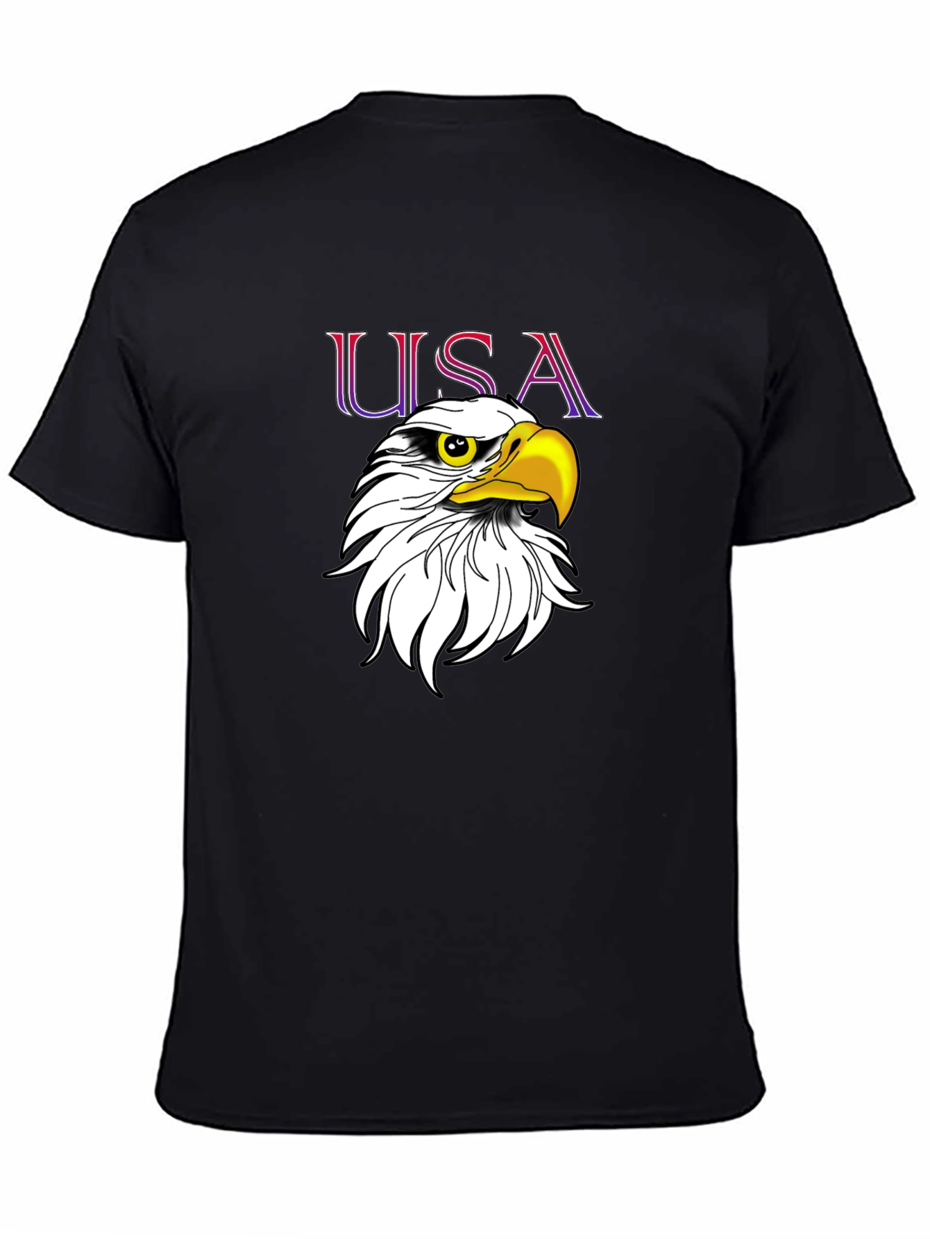 USA Eagle Graphic Tee - Patriotic Fashion