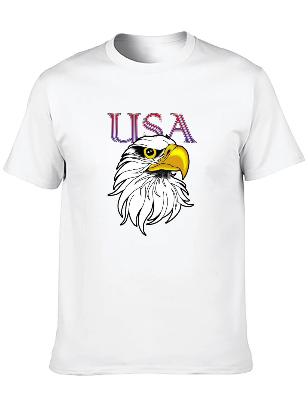 USA Eagle Graphic Tee - Patriotic Fashion