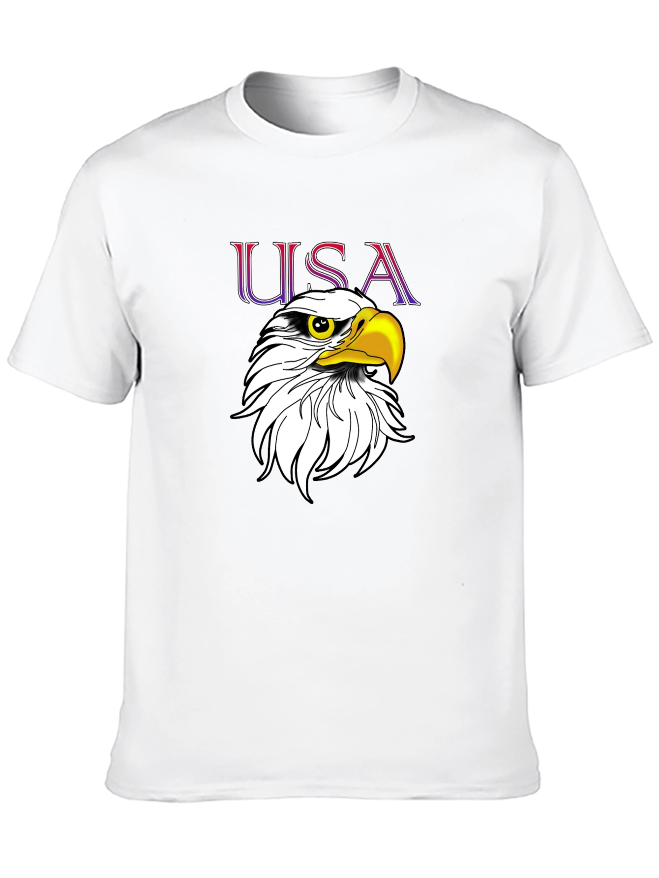 USA Eagle Graphic Tee - Patriotic Fashion