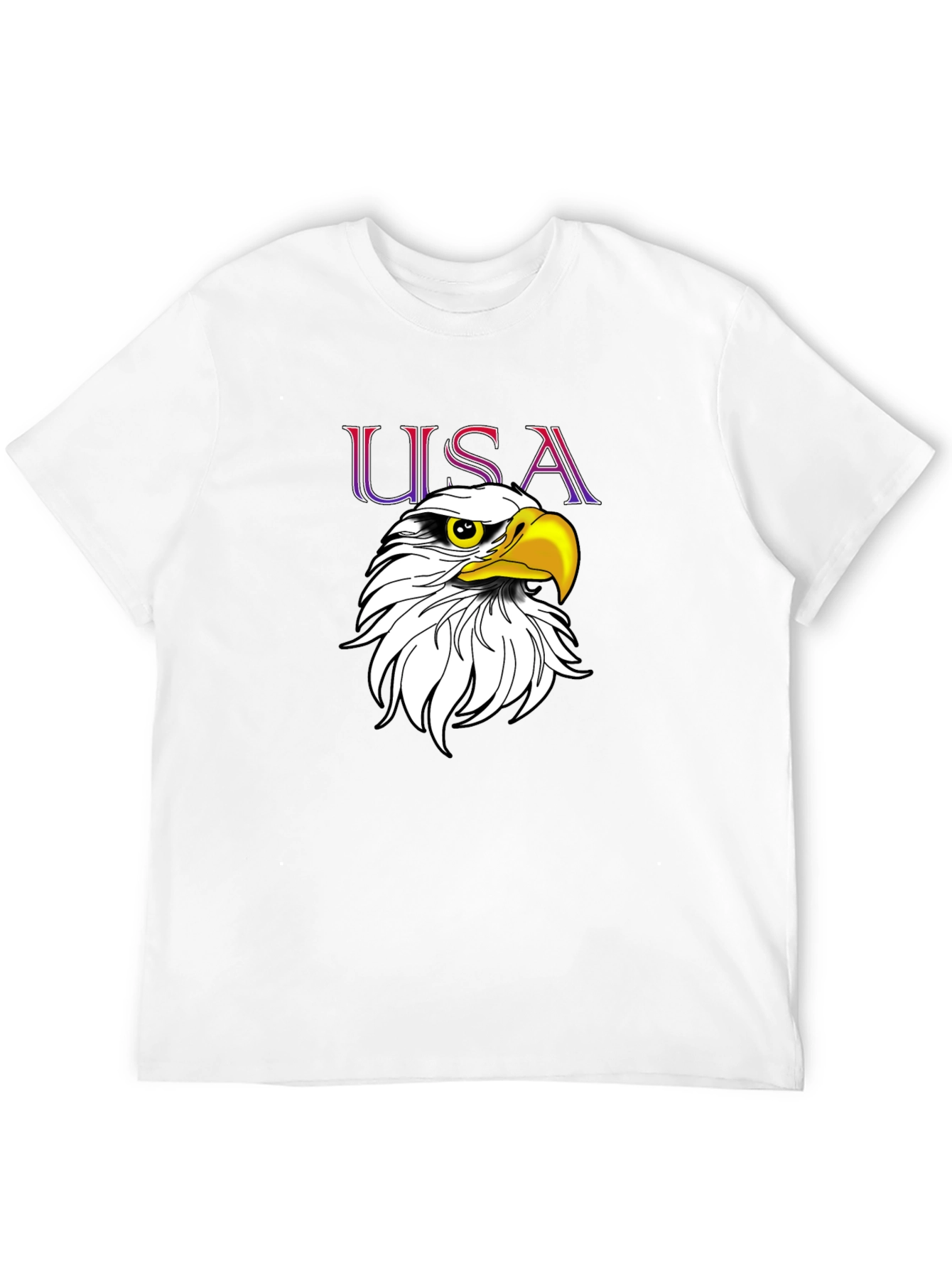 USA Eagle Graphic Tee - Patriotic Fashion