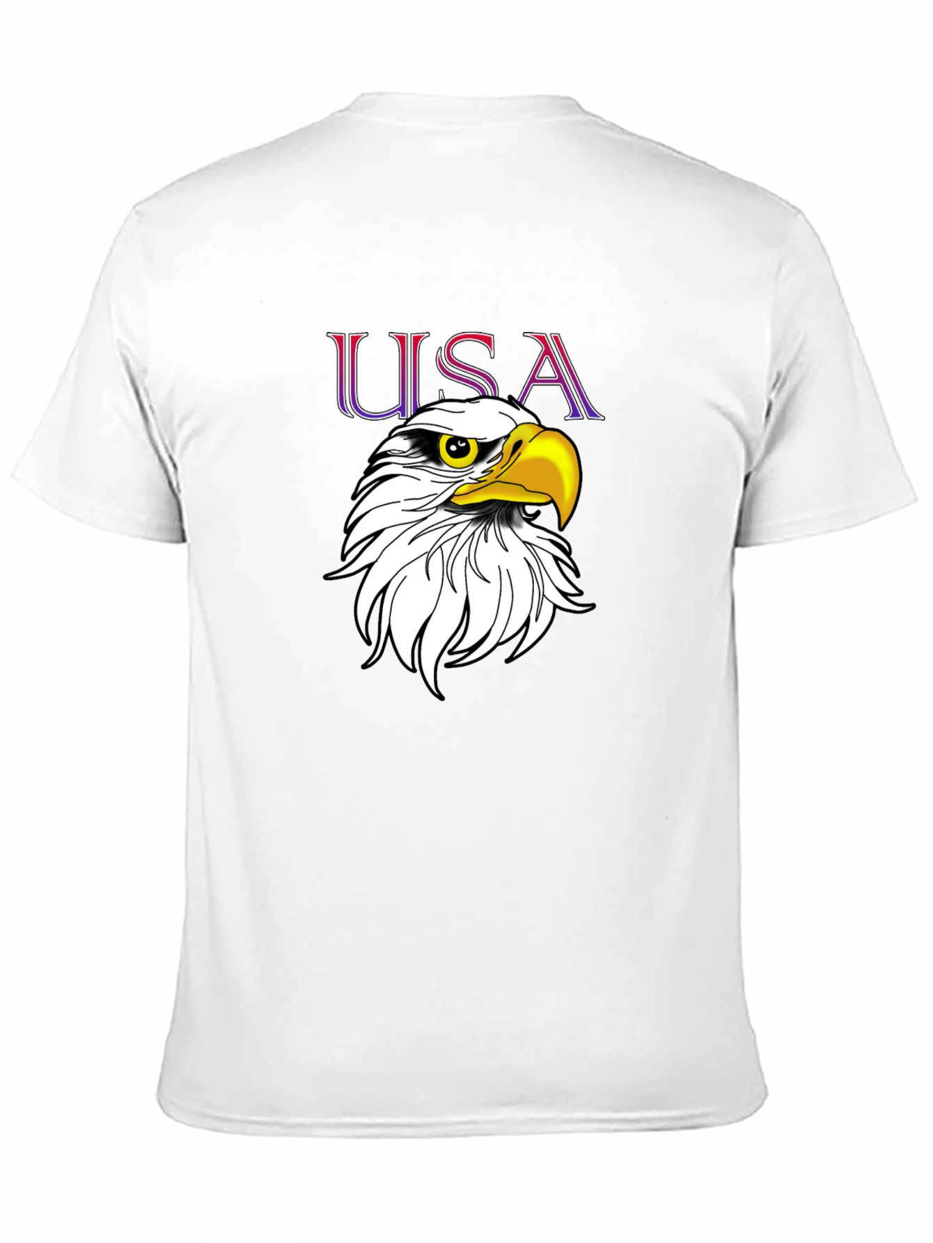 USA Eagle Graphic Tee - Patriotic Fashion