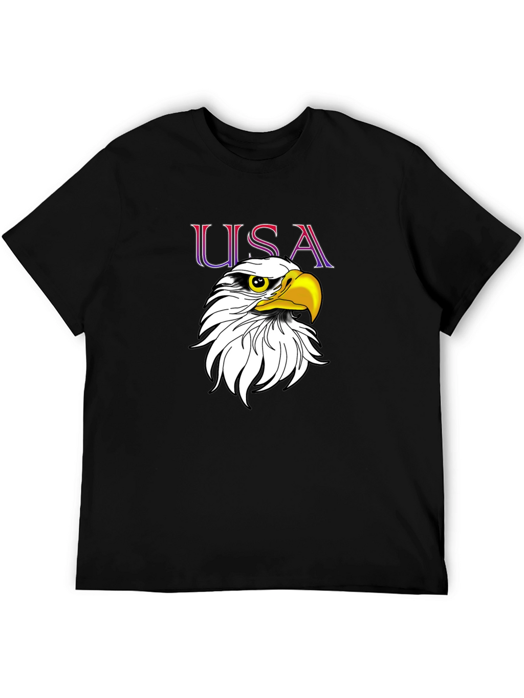 USA Eagle Graphic Tee - Patriotic Fashion