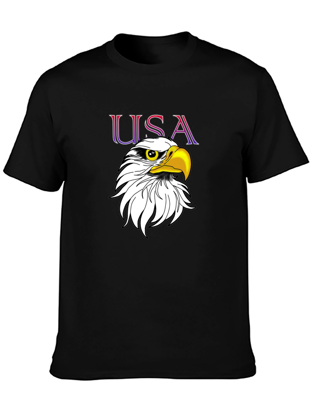 USA Eagle Graphic Tee - Patriotic Fashion