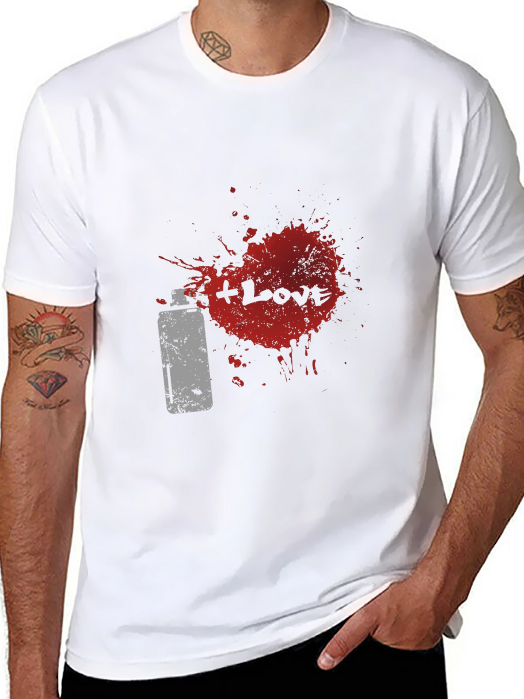 Love Graffiti T-Shirt - Unique Design