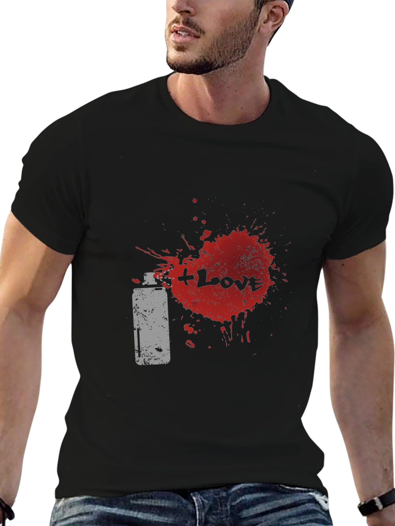 Love Graffiti T-Shirt - Unique Design