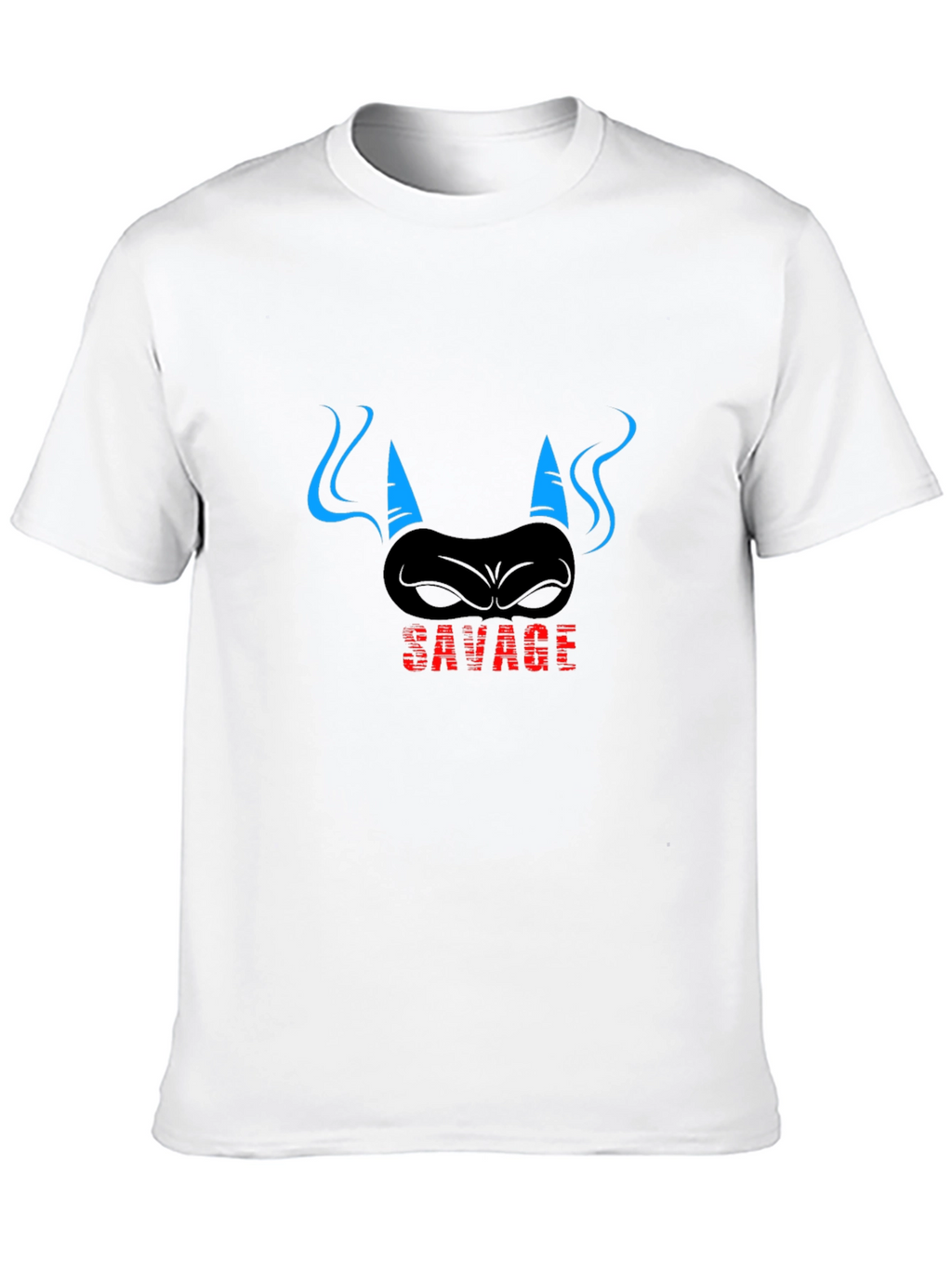 Savage Devil T-Shirt - Mens Black Graphic Tee